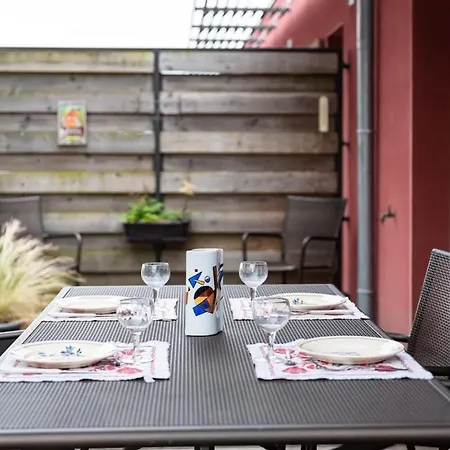 En Rooftop Et Rue Pietonne Apartmán Andernos-les-Bains